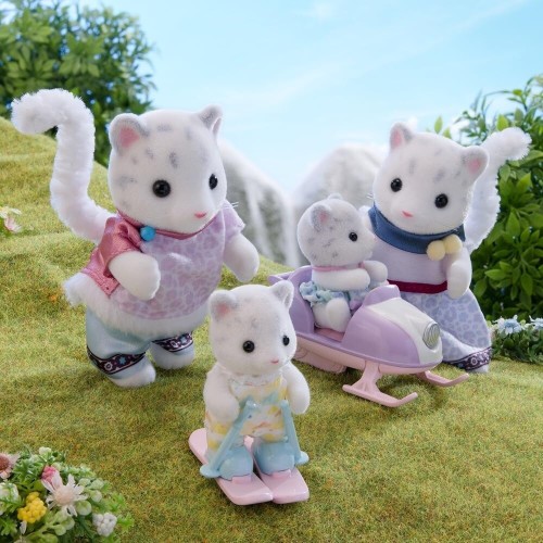 Epoch sylvanian families -  snow leopard  - dollhouse playsets 5814 5054131058145