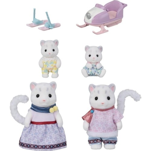 Epoch sylvanian families -  snow leopard  - dollhouse playsets 5814 5054131058145