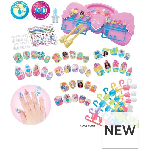 Epoch Aquabeads Barbie Nail Designer Kit 35137 5054131351376