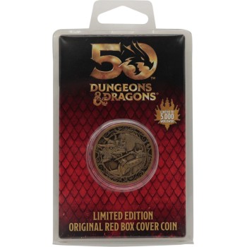 Fanattik Dungeons and Dragons Dungeons & Dragons 50Th Anniversary Antique Gold Coin HAS-DUN65 5060948294959