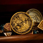 Fanattik Dungeons and Dragons Dungeons & Dragons 50Th Anniversary Antique Gold Coin HAS-DUN65 5060948294959