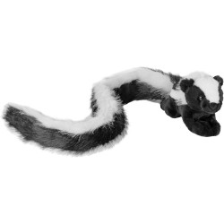 Wild Republic Tailkins Skunk, Stuffed Animal, 40 Inch, Plush Toy, Fill Is Spun Recycled Water Bottles 29311 092389293111
