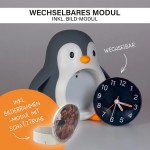 Megalight POPPY PENGUIN Ρολόι Ξυπνητήρι 187406.ML.00.01187406.ML. 4064252009903