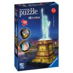 Ravensburger Παζλ 3D 108Τμχ Άγαλμα Της Ελευθερίας Νυχτερινή Έκδοση 12596 4005556125968