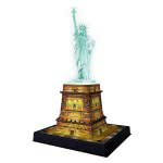Ravensburger Παζλ 3D 108Τμχ Άγαλμα Της Ελευθερίας Νυχτερινή Έκδοση 12596 4005556125968