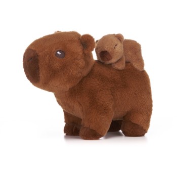 Magic Toys Eco Capybara With Baby On Back 30Cm - 1 Pc 49474 5038104494741