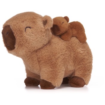 Magic Toys Eco Capybara With Baby On Back 30Cm - 1 Pc 49474 5038104494741