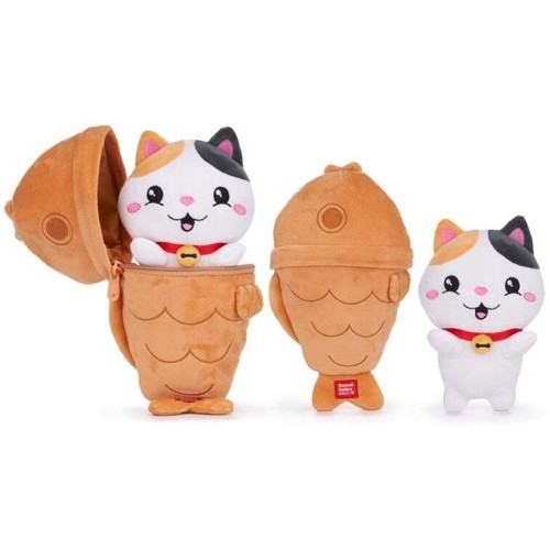 Magic Toys Λούτρινα Kawaii Kuties Με Φερμουαρ 4 Σετ 24Εκ. 49481 5038104494819
