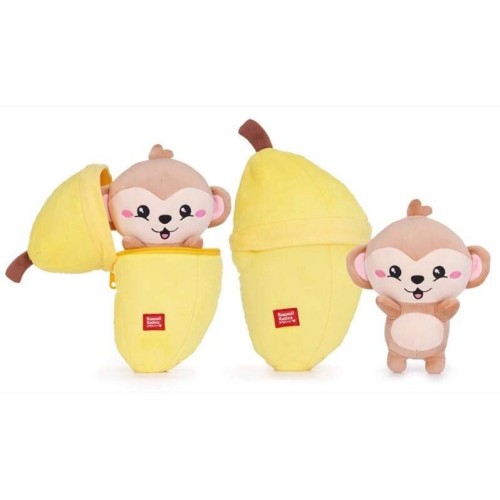Magic Toys Plush Kawaii Kuties With Zipper 24 Cm 49481 5038104494819