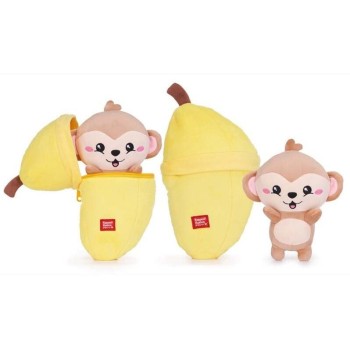 Magic Toys Λούτρινα Kawaii Kuties Με Φερμουαρ 4 Σετ 24Εκ. 49481 5038104494819