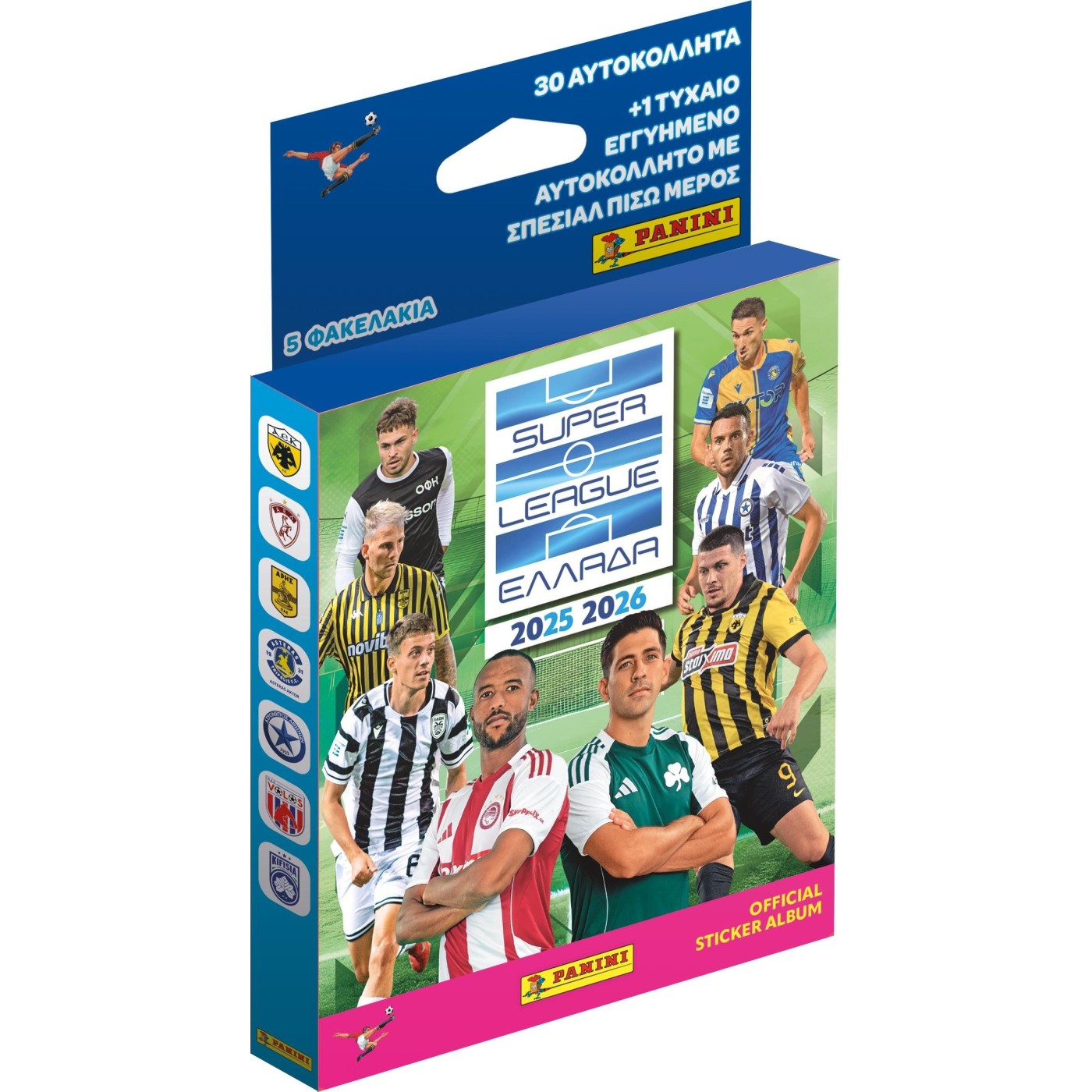 Panini Superleague 2026 Blister Αυτοκόλλητα