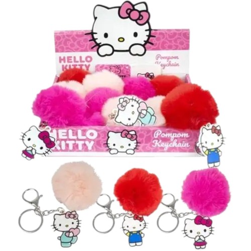 Magic Toys Hello Kitty Keyring: Assorted 1883640 8721077563381