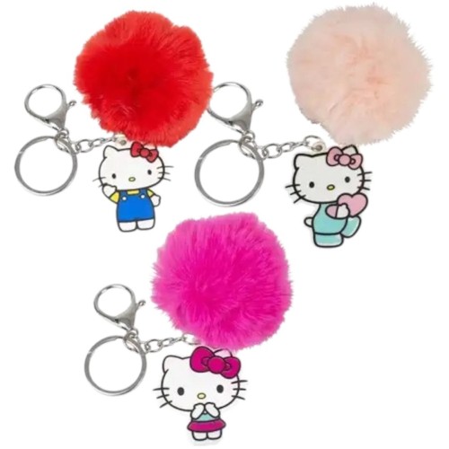 Magic Toys Hello Kitty Keyring: Assorted 1883640 8721077563381
