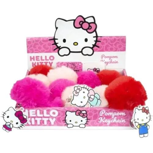 Magic Toys Hello Kitty Keyring: Assorted 1883640 8721077563381