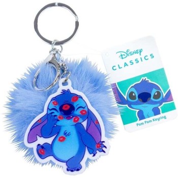 Magic Toys Disney Stitch Stitch Μπρελόκ Πομπομ Σε Σιδερένιο Κλιπ - 1 Τμχ 1883400 8721077563350
