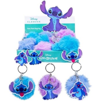 Magic Toys Disney Stitch Stitch Μπρελόκ Πομπομ Σε Σιδερένιο Κλιπ - 1 Τμχ 1883400 8721077563350