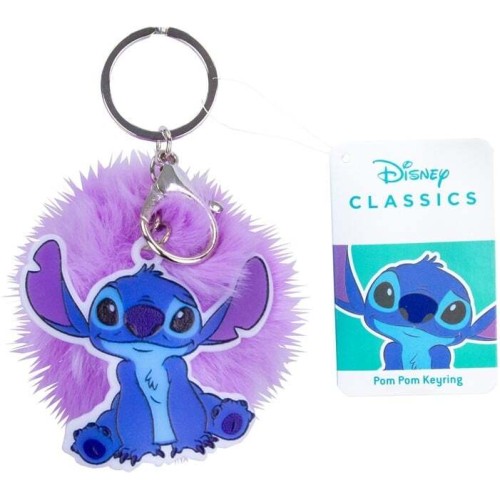 Magic Toys Disney Stitch Stitch Μπρελόκ Πομπομ Σε Σιδερένιο Κλιπ - 1 Τμχ 1883400 8721077563350
