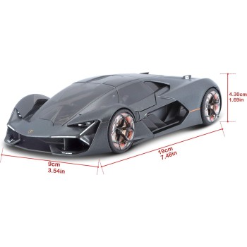 Bburago Burago 1/24 Plus Lamborghini Terzo Millennio 18/21094 GREY 4893993008667