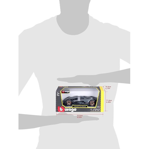 Bburago Burago 1/24 Plus Lamborghini Terzo Millennio 18/21094 GREY 4893993008667