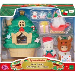 Epoch Sylvanian Families -   Santas Christmas Tree House - Dollhouse Playsets 5822 5054131058220