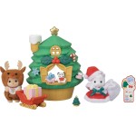 Epoch Sylvanian Families - Χριστουγεννιάτικο Δεντρόσπιτο Του Αϊ-Βασίλη - Σετ Παιχνιδιού Για Κουκλόσπιτο 5822 5054131058220