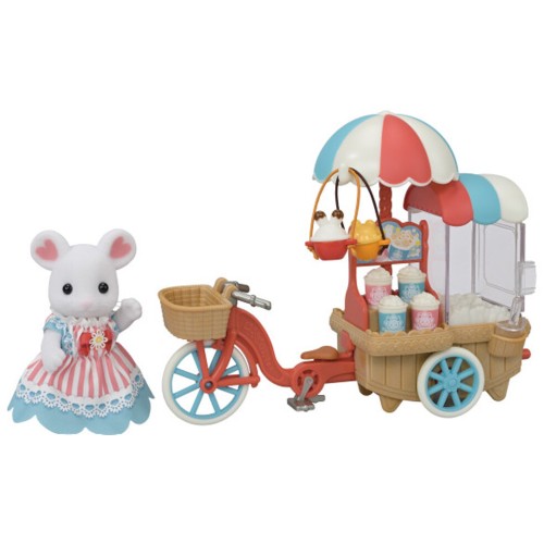 Epoch Sylvanian Families Τρίκυκλο Διανομής Ποπ-Κορν 5834 5054131058343