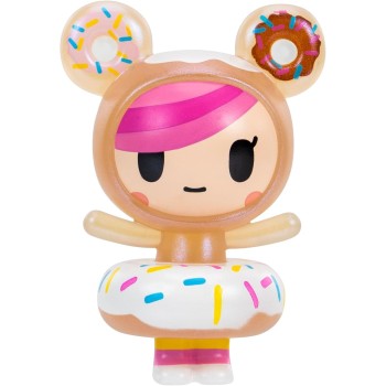 Jazwares Tokidoki 2” 6 Figure Pack - Donutella, Sandy, Kaiju Tokimon, Latte, Mozzarella, & Ruby - Ages 5+ - Officially Licensed 