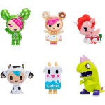 Jazwares Tokidoki 2” 6 Figure Pack - Donutella, Sandy, Kaiju Tokimon, Latte, Mozzarella, & Ruby - Ages 5+ - Officially Licensed 