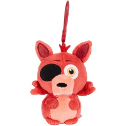Jazwares Classic Foxy Five Nights At Freddy's FNAF Λούτρινο Μπρελόκ 9Εκ JWFF0026 191726826866