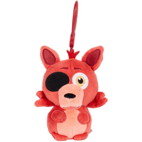 Jazwares Classic Foxy Five Nights At Freddy's FNAF Plush Bag Clip JWFF0026 191726826866