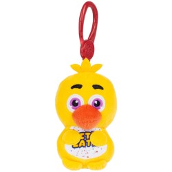 Jazwares Classic Chica Five Nights At Freddy's FNAF Plush Bag Clip JWFF0026 191726826859
