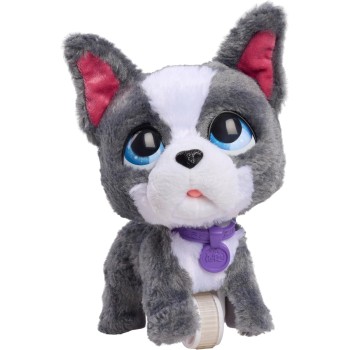 Giochi Preziosi Furreal Walk-A-Lots French Bulldog, 8 Inch Tall Interactive Toy Dog, For Boys And Girls, Ages 4 And Up FUR10000 