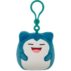 Jazwares Pokemon Squishmallow Clip-On Plush Snorlax 3.5 Inches JWSQ0445 196566642188