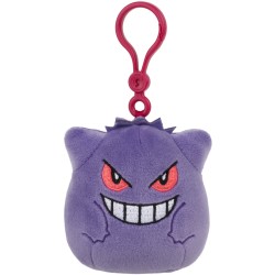 Jazwares Pokemon Squishmallow Clip-On Plush Gengar 3.5 Inches JWSQ0445 196566642171