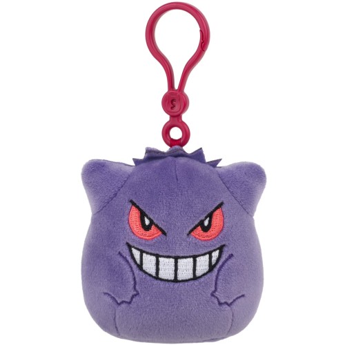 Jazwares Squishmallows Pokemon - Λούτρινα Μπρελόκ W1 Gengar 9 Εκ. JWSQ0445 196566642171