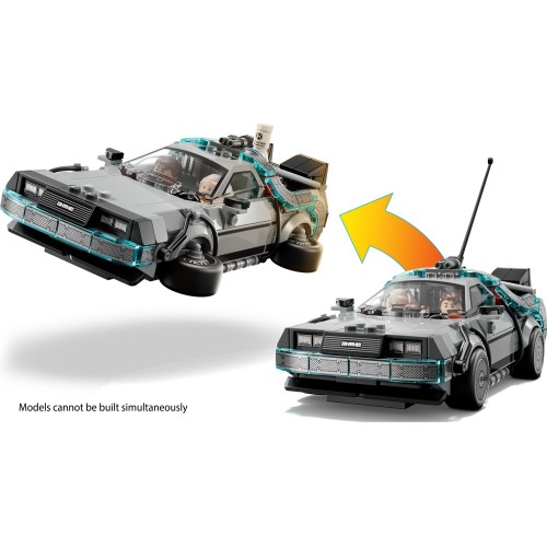 LEGO Speed Champions Time Machine From Back To The Future 77256 5702018068229