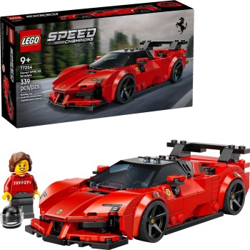 Lego speed champions σπορ αυτοκίνητο ferrari sf90 xx stradale (9+) 77254 5702018068205