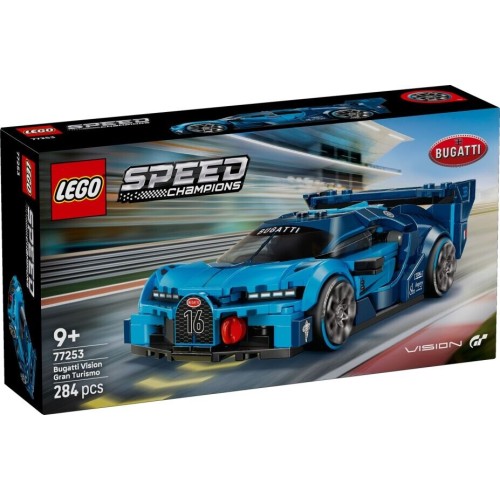 LEGO Speed Champions Bugatti Vision Gt Hyper Sports Car 77253 5702018068182