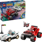 LEGO sonic αυτοκίνητο του silver vs. monster truck του knuckles (8+) 77118 5702018063927