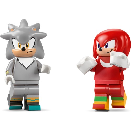 LEGO sonic αυτοκίνητο του silver vs. monster truck του knuckles (8+) 77118 5702018063927