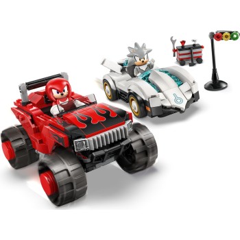 LEGO Sonic The Hedgehog Silvers Car Vs. Knuckles Monster Truck 77118 5702018063927