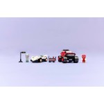 LEGO sonic αυτοκίνητο του silver vs. monster truck του knuckles (8+) 77118 5702018063927