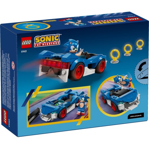 LEGO Sonic The Hedgehog Sonic: Speedster Lightning 77117 5702018063910