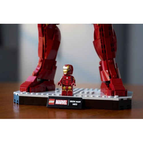 LEGO super heroes marvel άιρον μαν mark 3 συλλεκτική έκδοση (18+) 76344 5702018063279