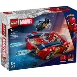 Lego super heroes marvel αυτοκίνητο σπάιντερ-μαν vs. venomized γούλβεριν (7+) 76336 5702018063194