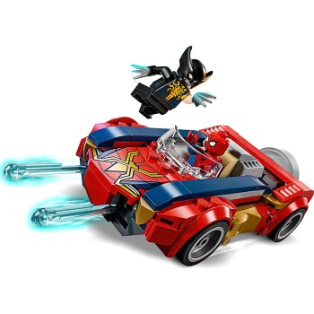 LEGO Marvel Super Heroes Spider-man Car Vs. Venomized Wolverine 76336 5702018063194