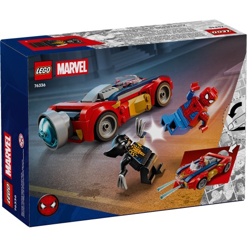 LEGO Marvel Super Heroes Spider-man Car Vs. Venomized Wolverine 76336 5702018063194