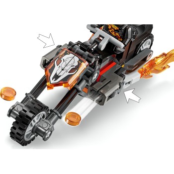 Lego super heroes marvel σπάιντερ-μαν vs. μοτοσικλέτα γκόουστ ράιντερ (6+) 76335 5702018063187