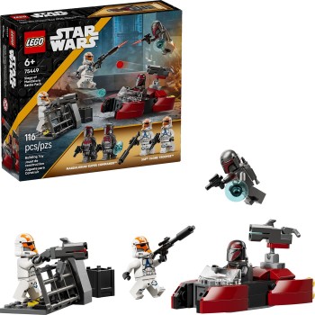 LEGO star wars tm πακέτο μάχης η πολιορκία του μάνταλορ (6+) 75449 5702018063071