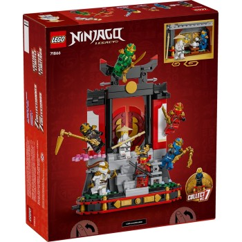 LEGO NINJAGO TV Show With This Ninja Character Display 15Th Anniversary 71866 5702018055748